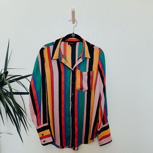 WHOWHATWEAR Colorful Top